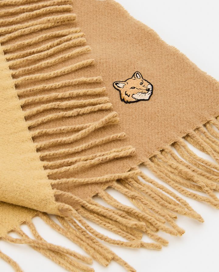 Maison Kitsuné - FRINGED SCARF WITH FOX_2