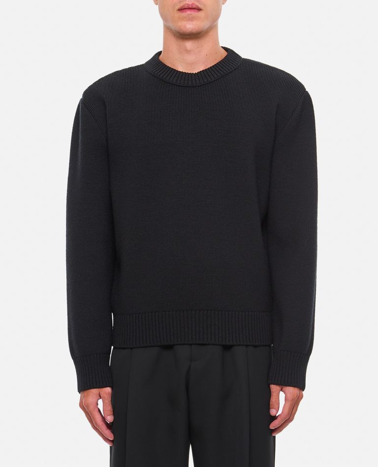 Shop Bottega Veneta Tailored Jumper In Black