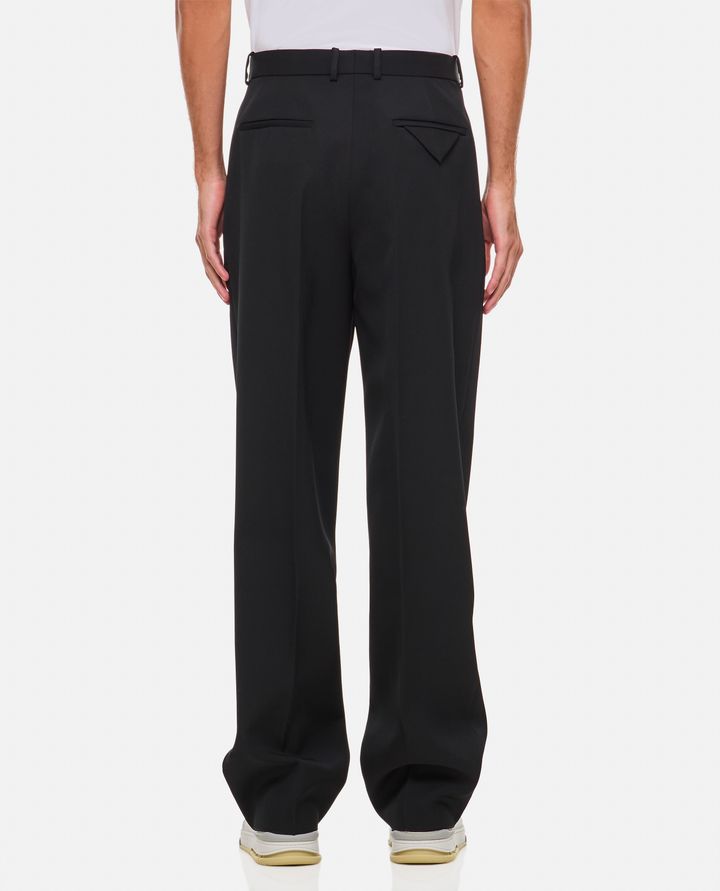 Bottega Veneta - WOOL TWILL TROUSERS_3