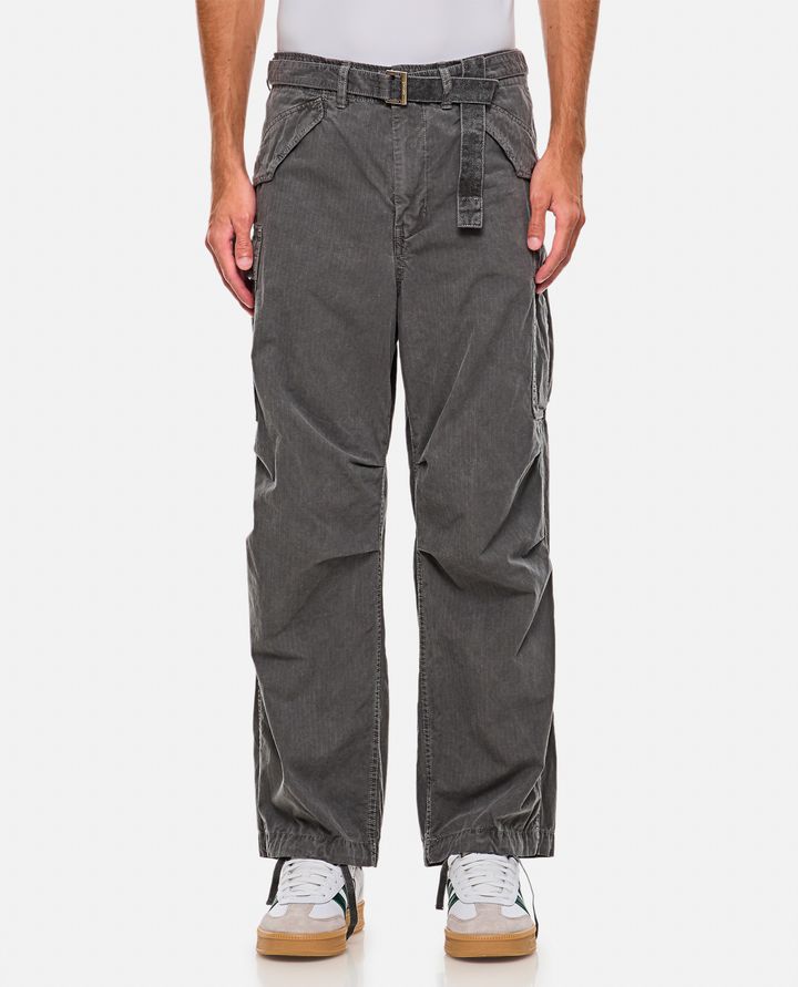 Sacai - GARMENT DYE RIP STOP PANTS_1