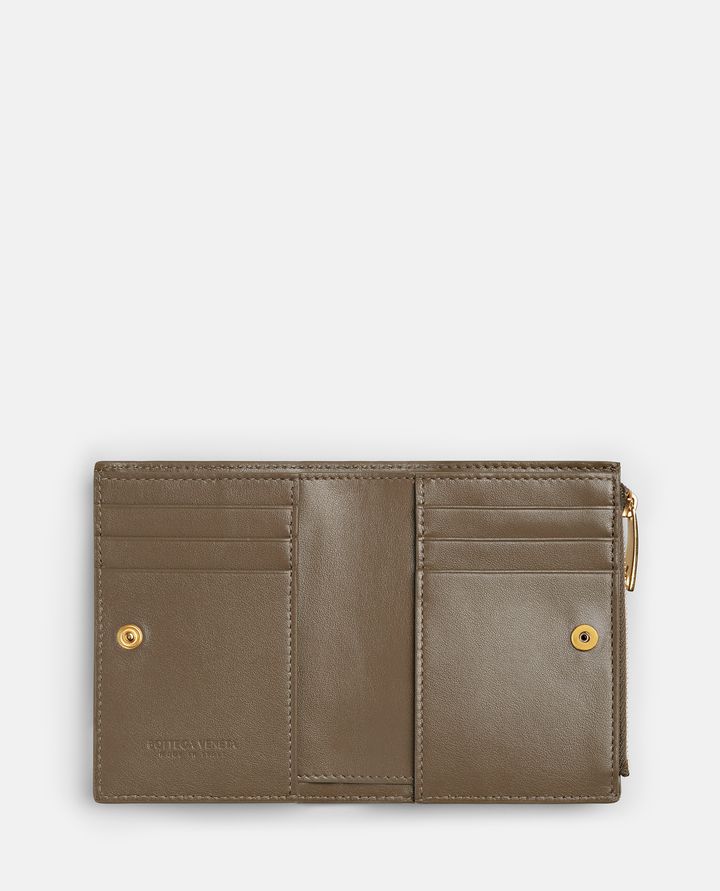 Bottega Veneta - SMALL BI-FOLD INTRECCIO WALLET_2