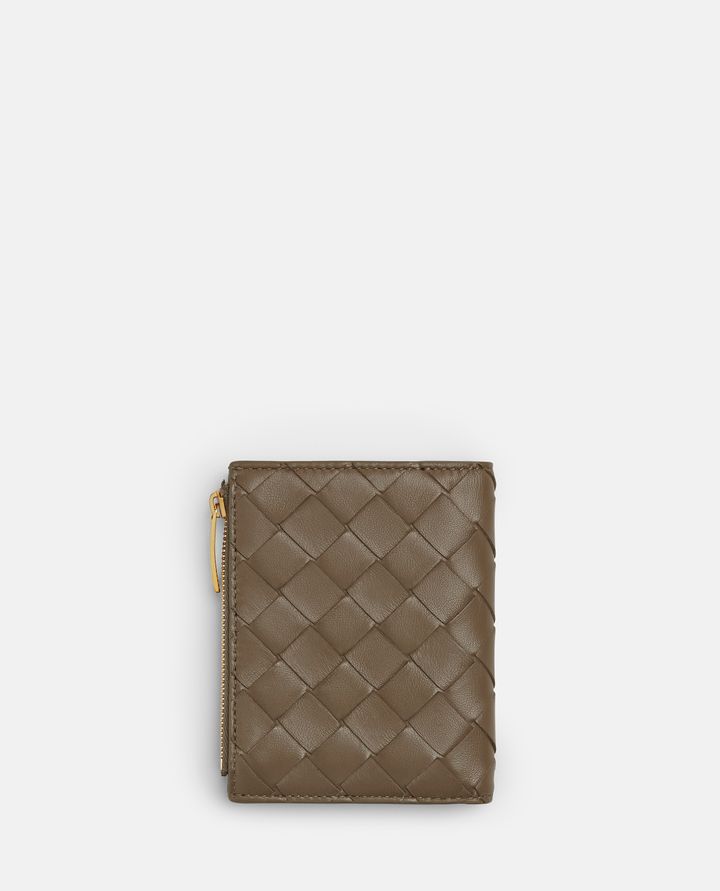 Bottega Veneta - SMALL BI-FOLD INTRECCIO WALLET_3