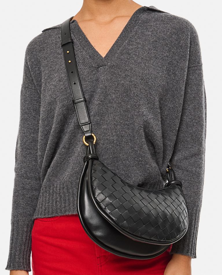 GEMELLI MULTIPOCKET LEATHER SHOULDER BAG for Women - Bottega