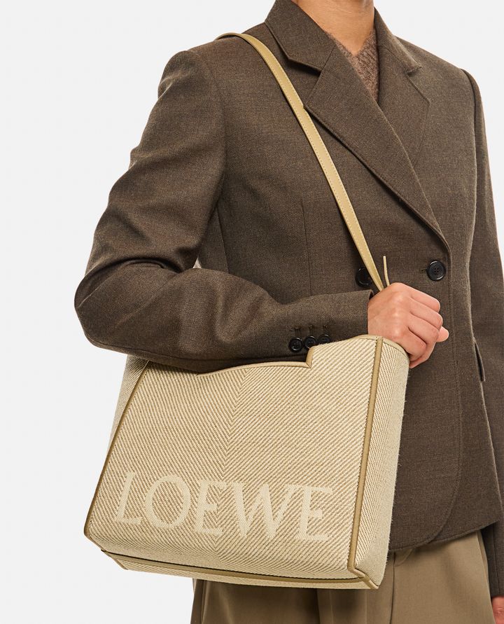 Loewe - MEDIUM LOEWE FONT TOTE BAG_6