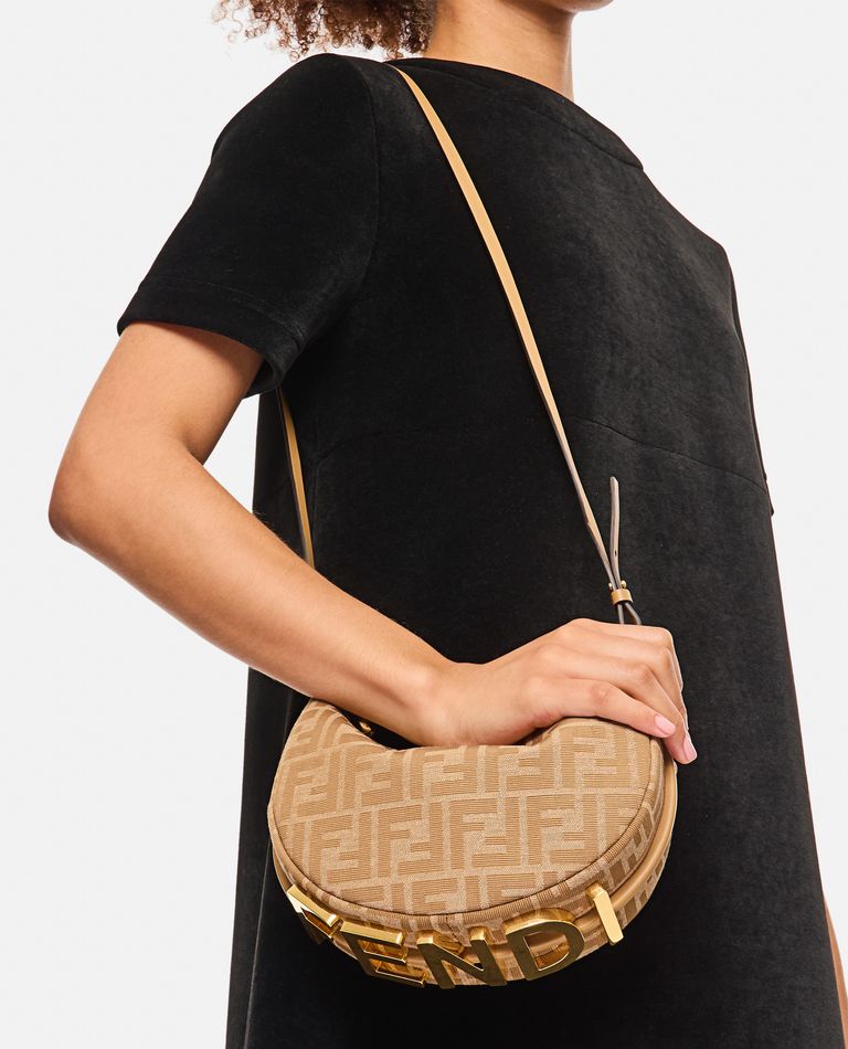 MINI FENDIGRAM JACQUARD BAG for Women - Fendi | Biffi