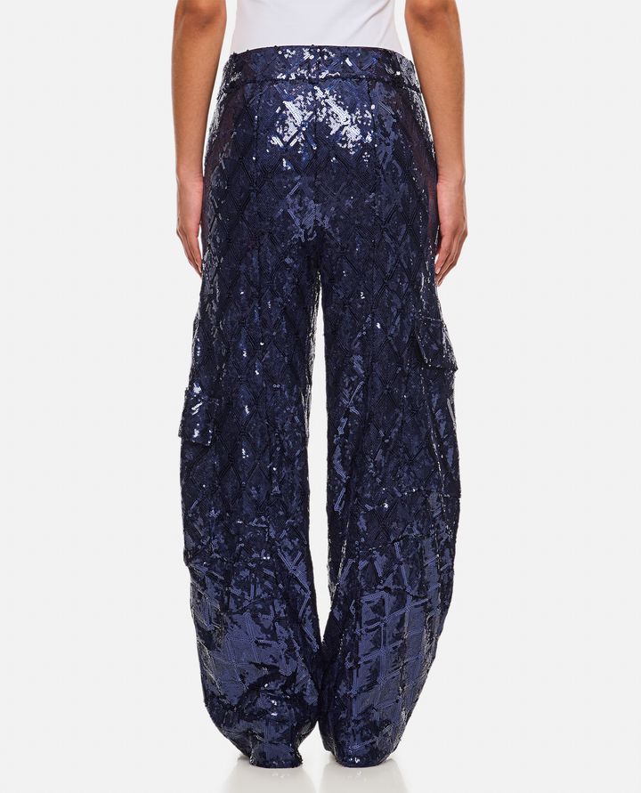 Rotate Birger Christensen - SEQUINS CARGO PANTS_3