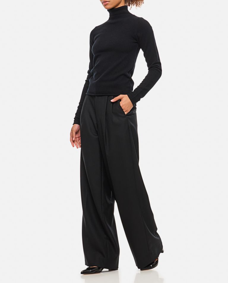 WOOL SERGE STRAIGHT LEG PANTS for Women - Junya Watanabe
