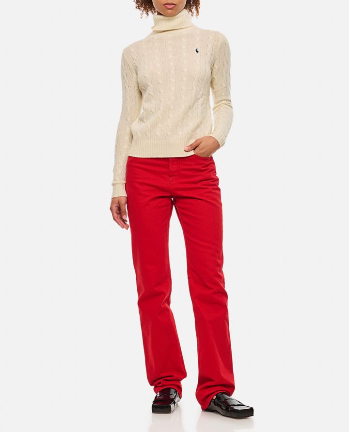 Polo Ralph Lauren - CABLE KNIT TURTLE NECK PULLOVER_2