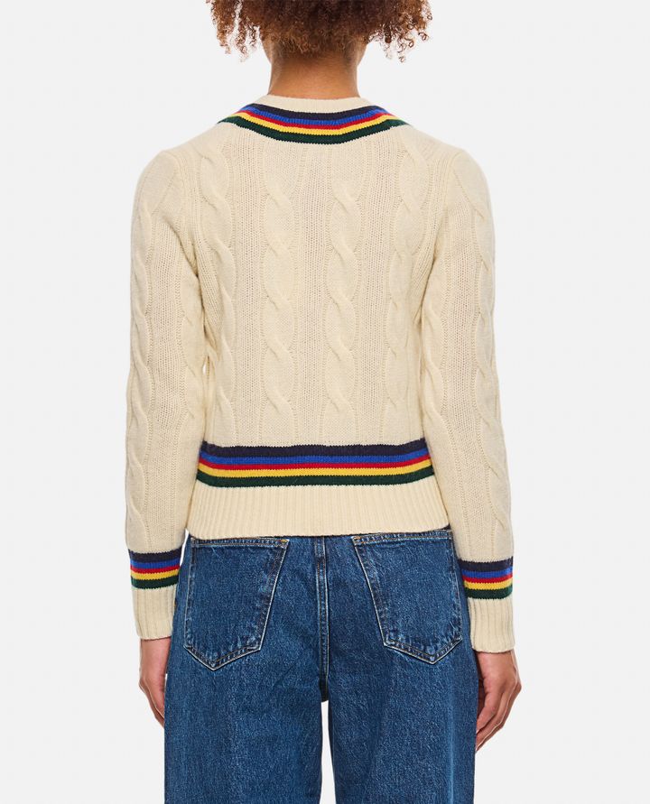 Polo Ralph Lauren - CABLEKNIT V NECK PULLOVER_3