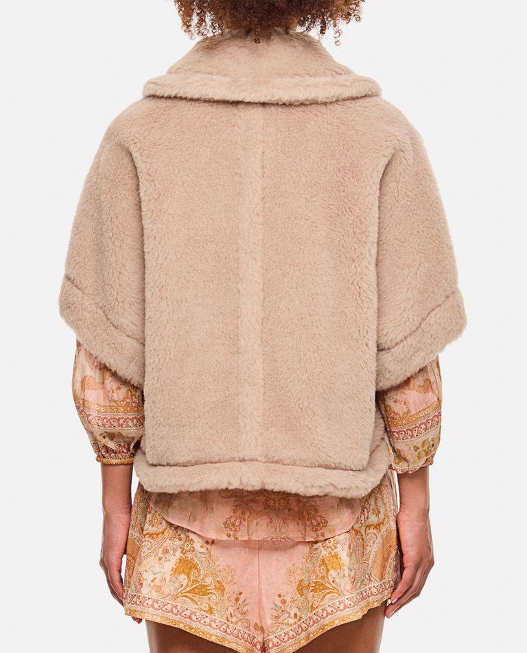 【無料郵送/関税込/正規品】 (W) Max Mara Newterzo Teddy Cape 無料郵送/関税込/正規品】 (W) Max Mara Newterzo Teddy Cape