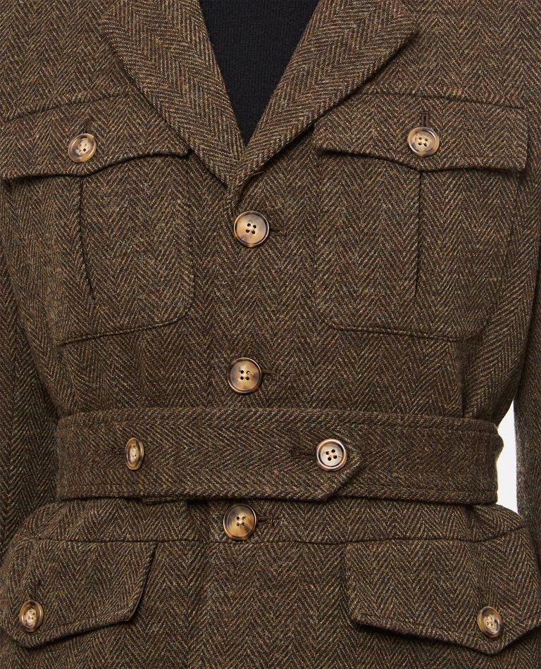 BELTED SHORT JACKET for Women - Polo Ralph Lauren sale | Biffi