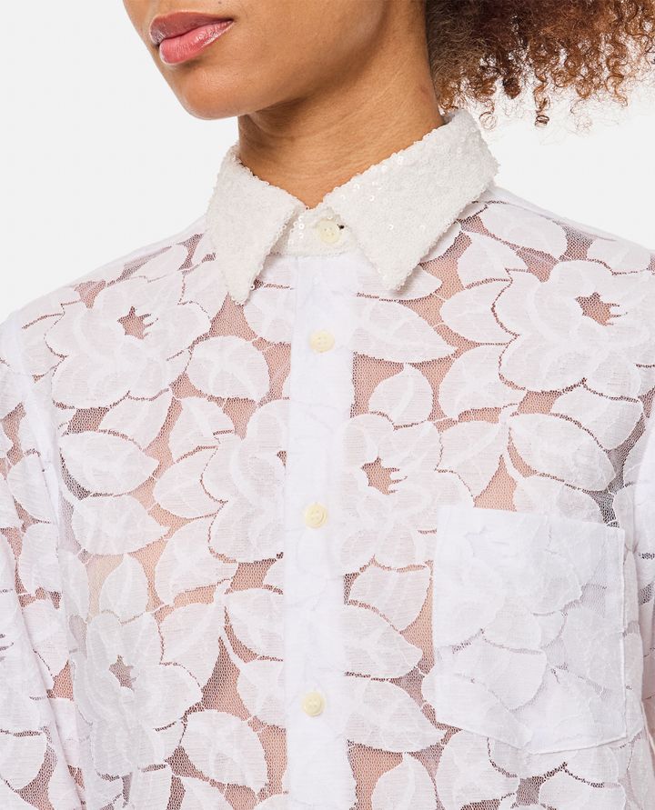 Comme Des Garçons - TULLE SHIRT_4