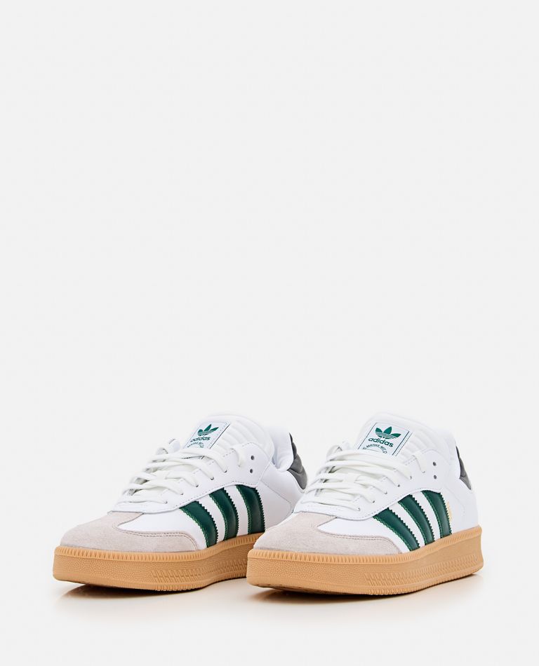 Adidas Originals Samba Xlg Sneakers In White Leather In White