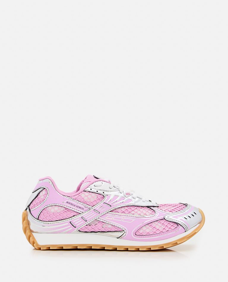 Shop Bottega Veneta Orbit Sneakers In Rose