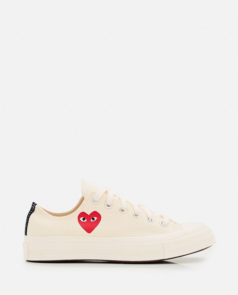 Comme Des Garçons Play Comme Des Garons Sneakers Play X Converse In White