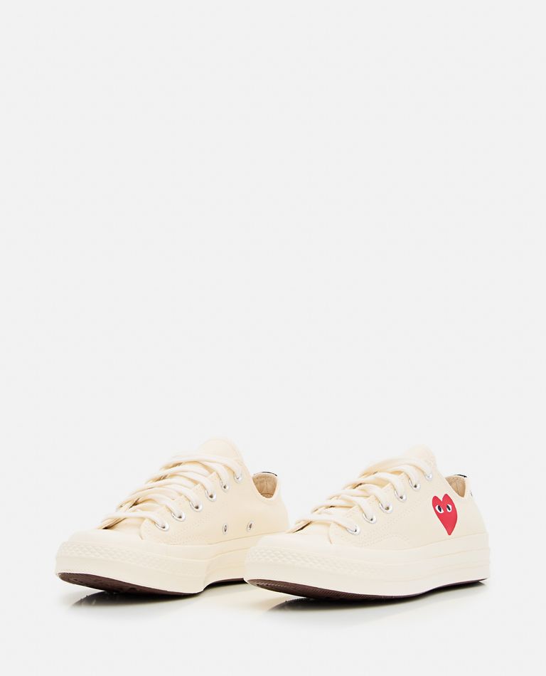 Comme Des Garçons Play Comme Des Garons Sneakers Play X Converse In White