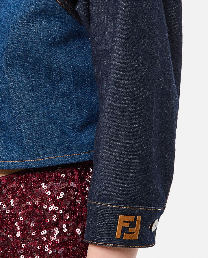 Fendi - BICOLOR DENIM JACKET_4