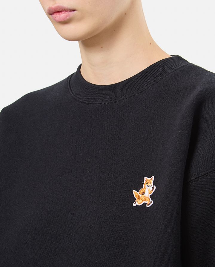 Maison Kitsuné - SPEEDY FOX PATCH COMFORT SWEATSHIRT_4