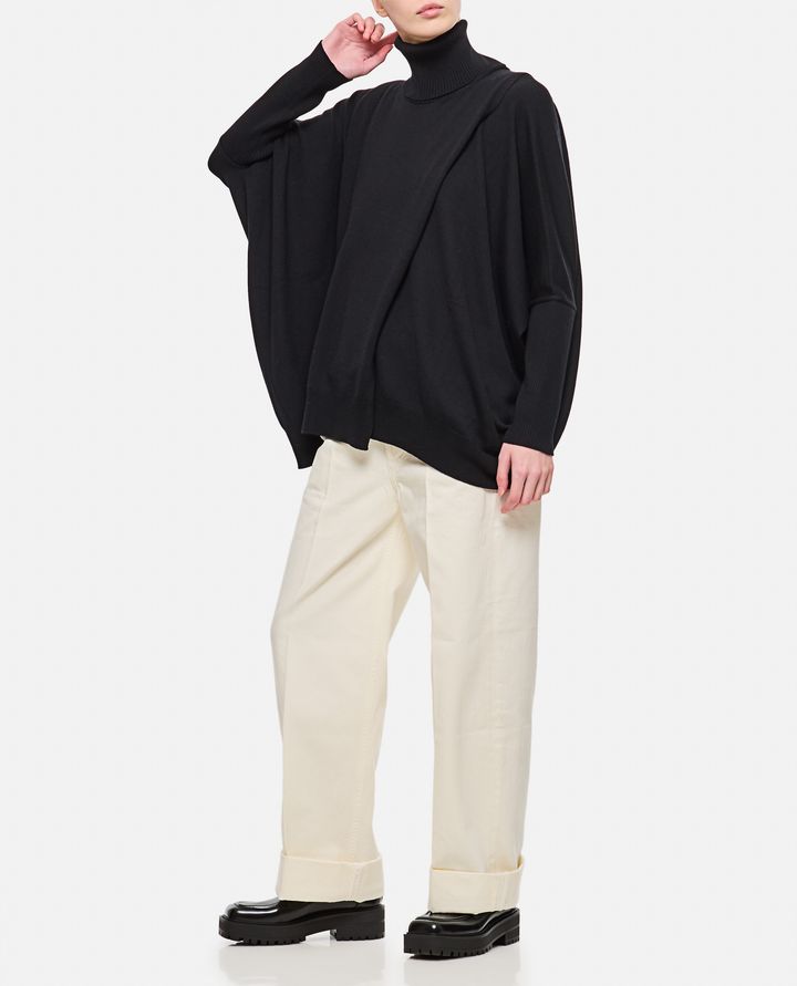 Junya Watanabe - WOOL STRETCH JERSEY SWEATER_2