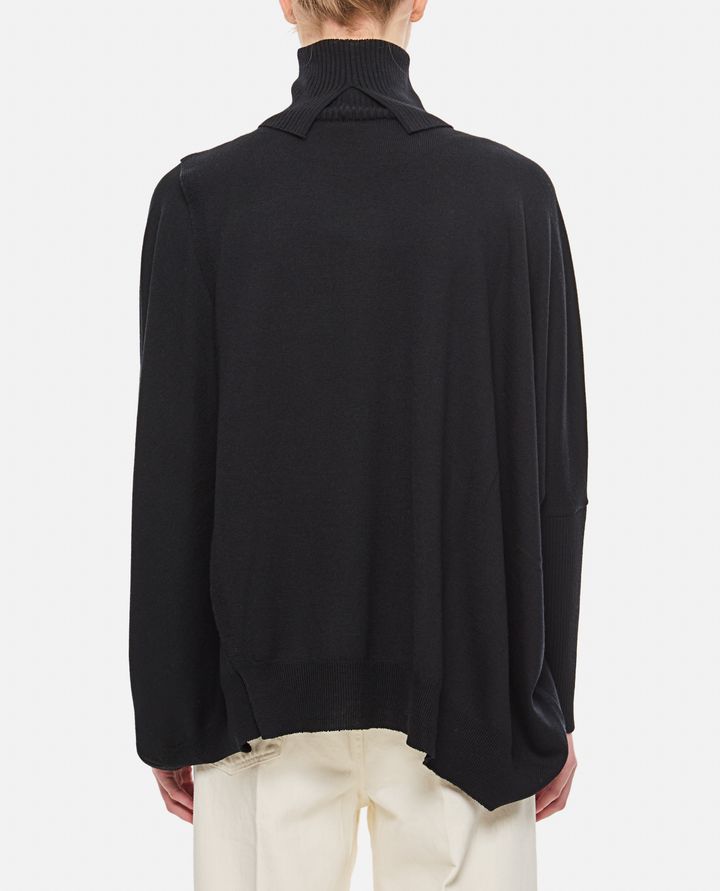 Junya Watanabe - WOOL STRETCH JERSEY SWEATER_3