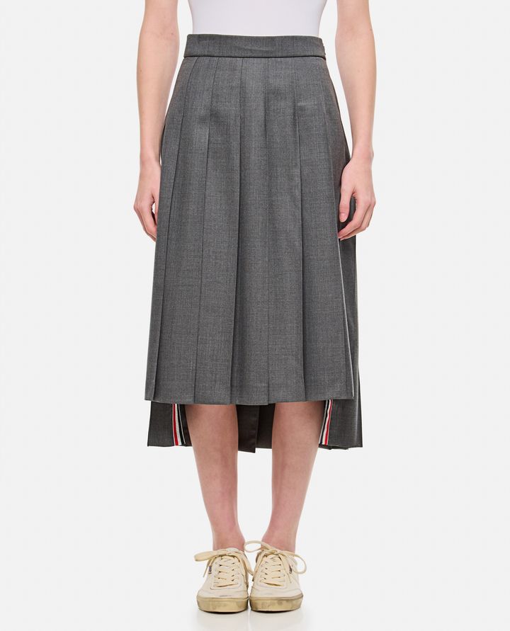 Thom Browne - MIDI PLEATED SKIRT_1