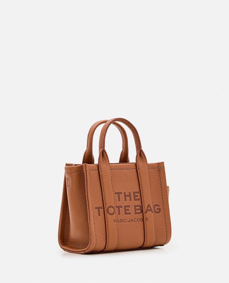 Mini leather tote hotsell