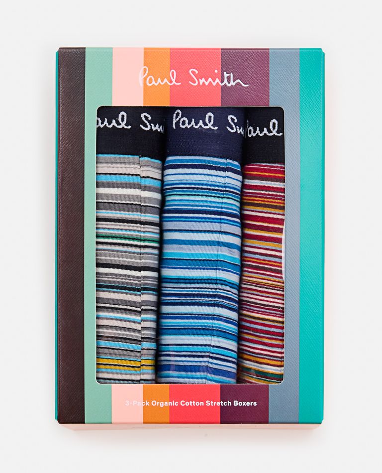 PAUL SMITH MEN TRUNK 3 PACK MIX SIGN