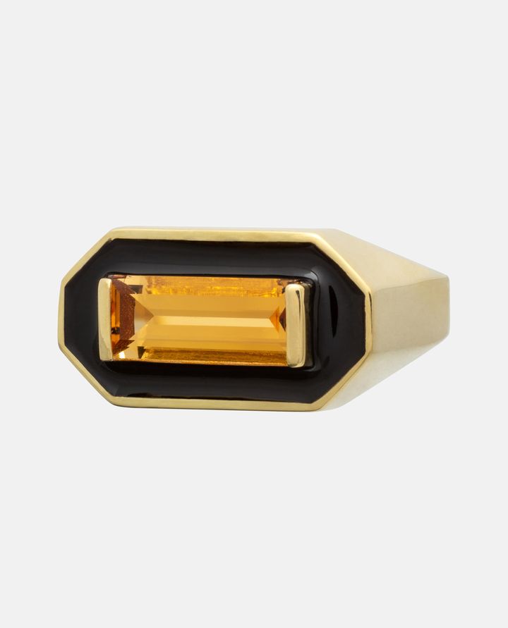 Aliita - DECO MAXI BAGUETTE CITRINE RING_1