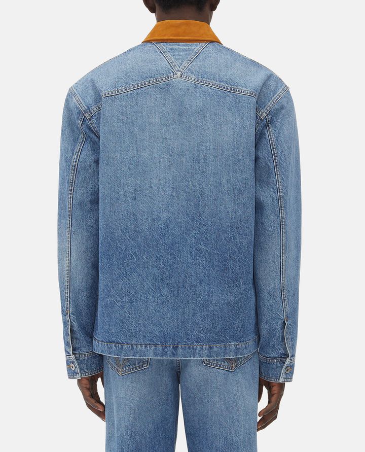 Bottega Veneta - VINTAGE INDIGO DENIM JACKET_3