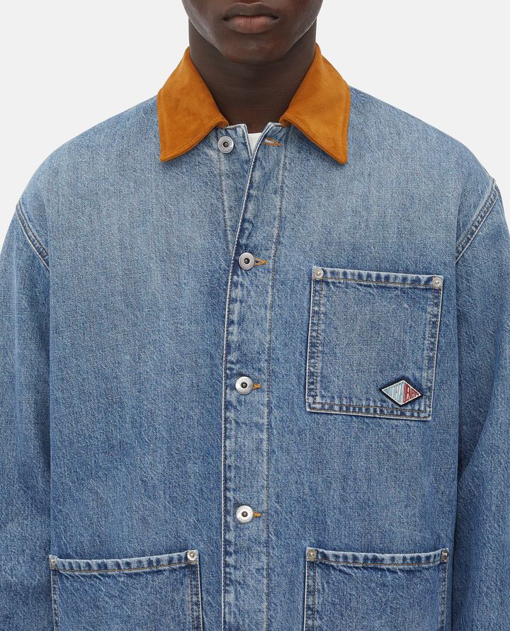 Bottega Veneta - VINTAGE INDIGO DENIM JACKET_5