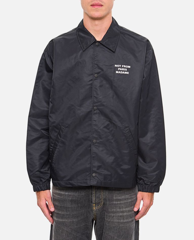 Drã´le De Monsieur Collar Jacket In Black