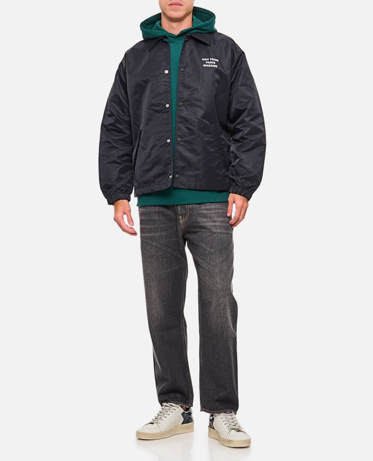 Drã´le De Monsieur Collar Jacket In Black