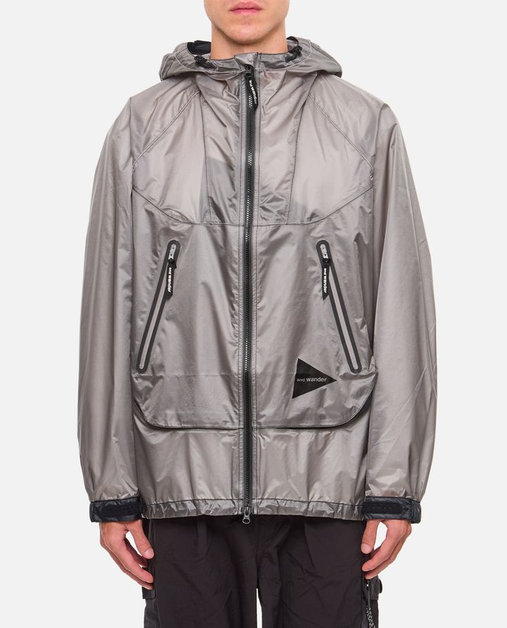 And Wander - LOOSE FITTING RAIN JACKET_1