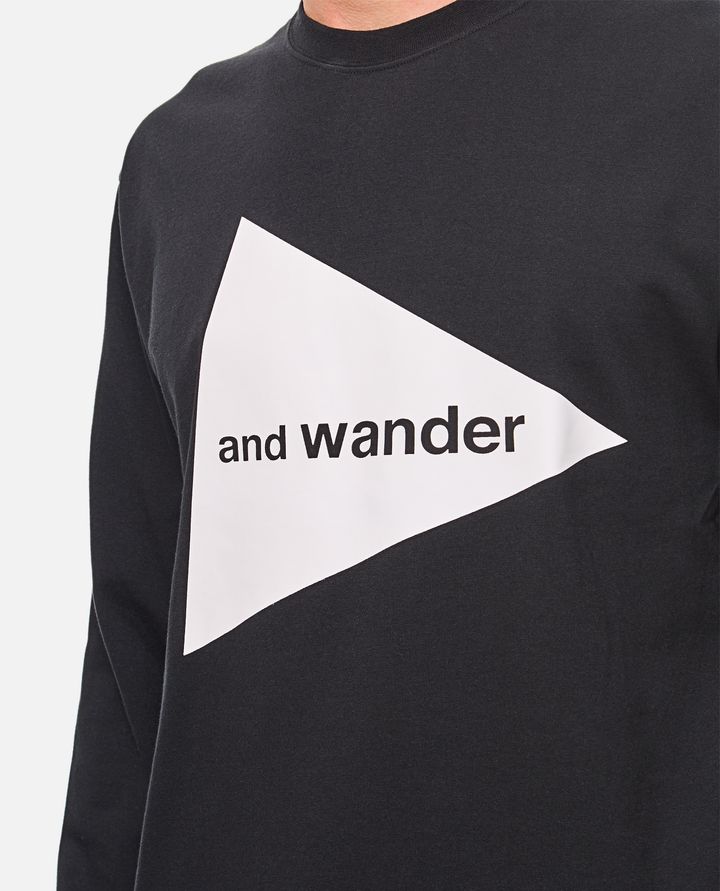 And Wander - AND WANDER LOGO TEE_4