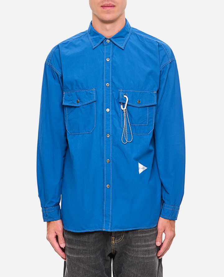 And Wander - CORDURA TYPEWRITER SHIRT_1