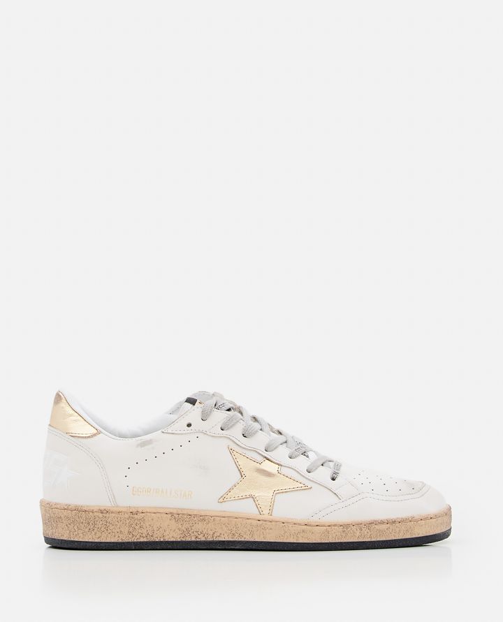 Golden Goose - BALLSTAR LEATHER SNEAKERS_3