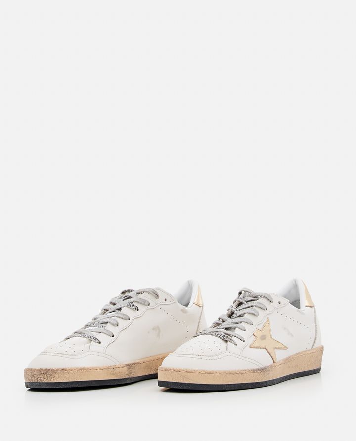 Golden Goose - BALLSTAR LEATHER SNEAKERS_5