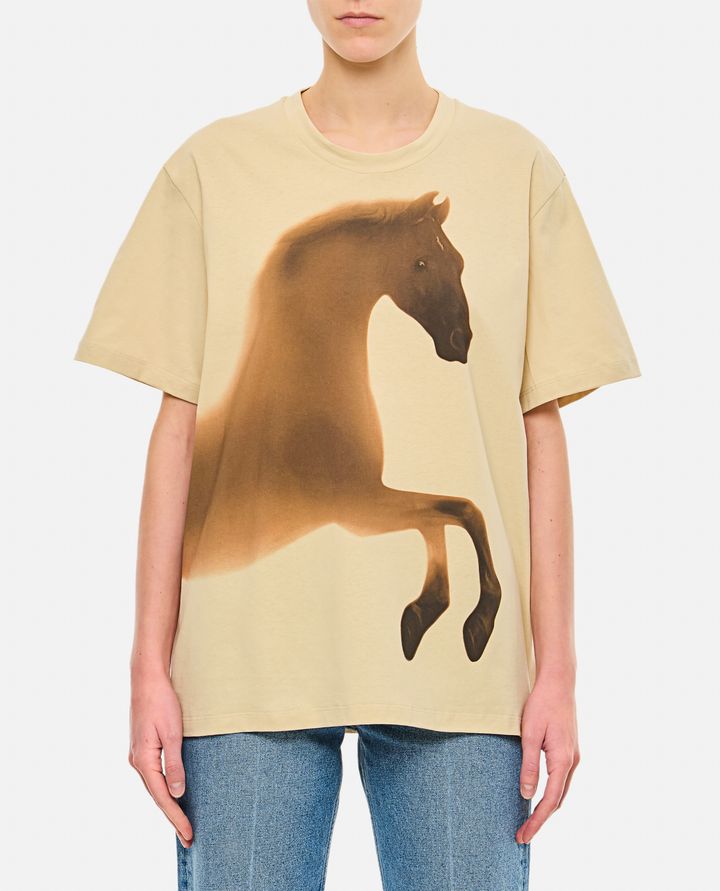 Stella McCartney - FADED HORSES T-SHIRT_1