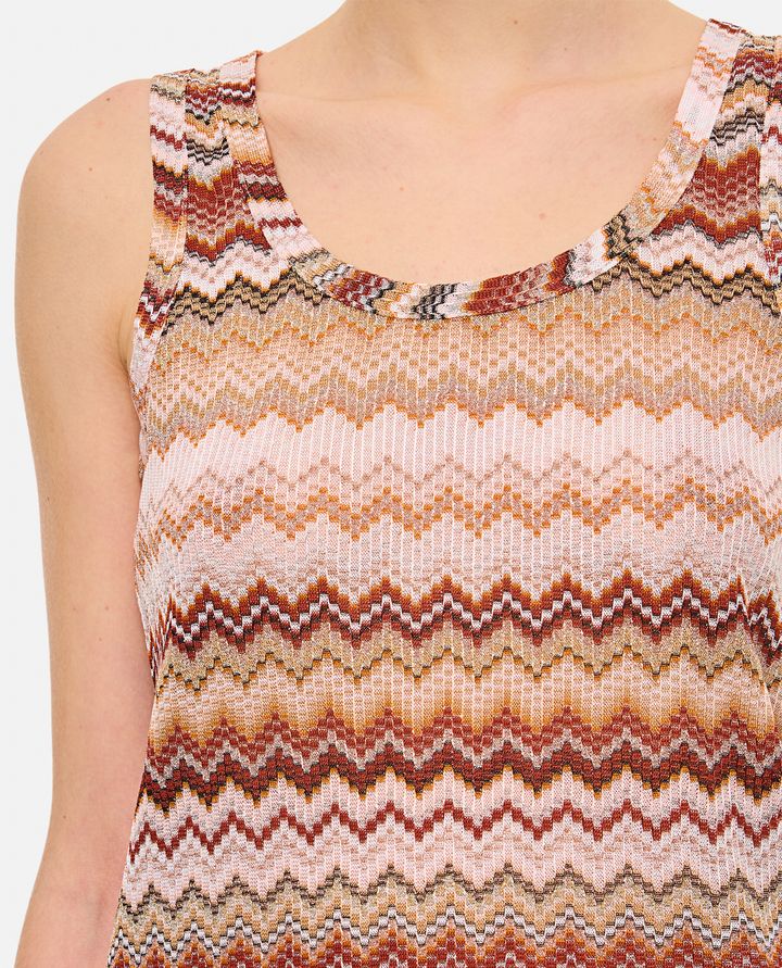 Missoni - CHEVRON BLADES TOP WITH SEQUINS_4