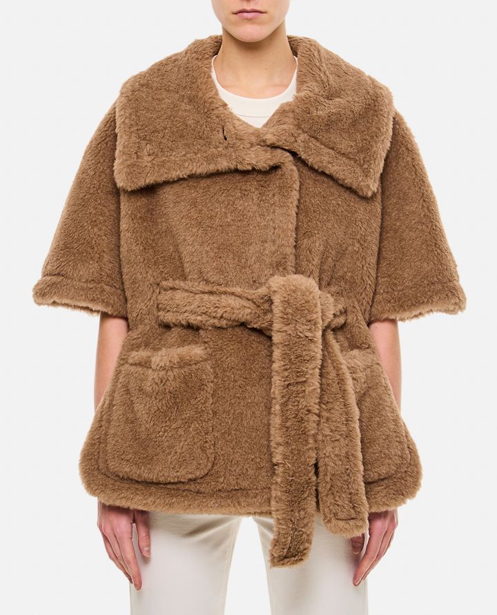 Max Mara - AMATO TEDDY CAPE WITH BELT_1