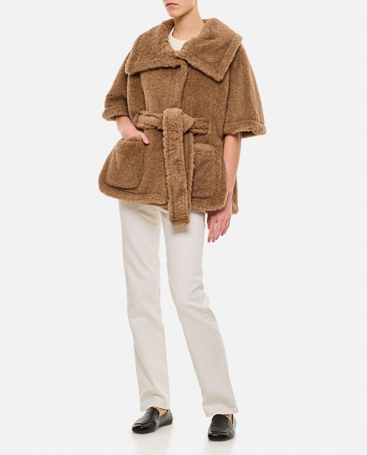 Max Mara - AMATO TEDDY CAPE WITH BELT_2