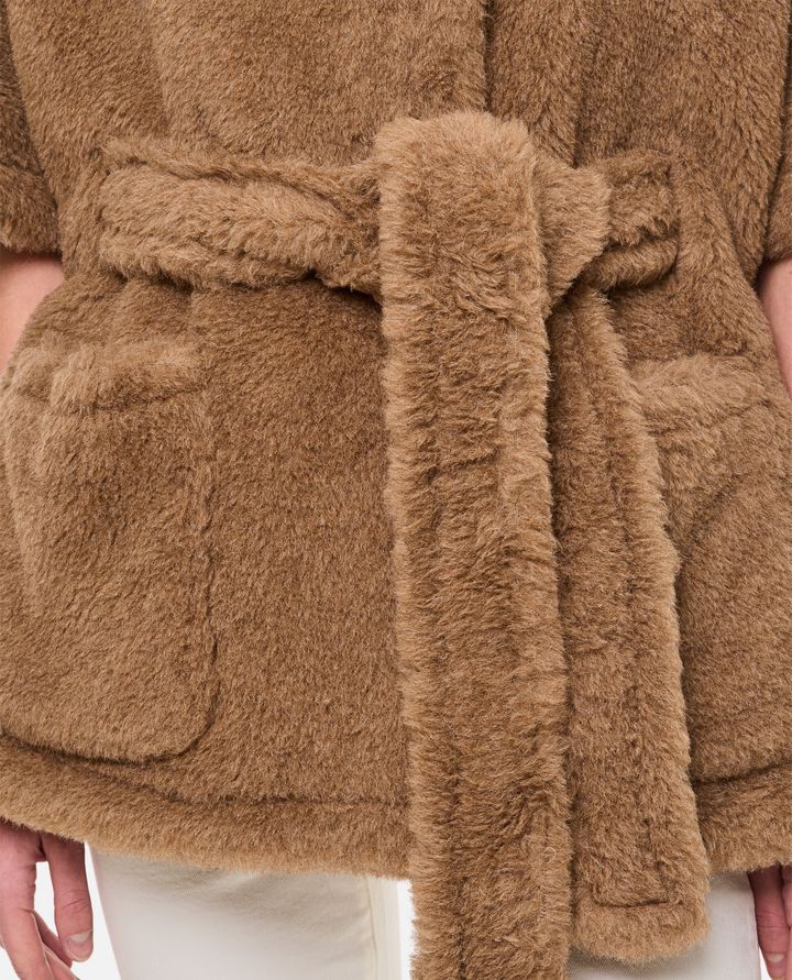 Max Mara - AMATO TEDDY CAPE WITH BELT_4