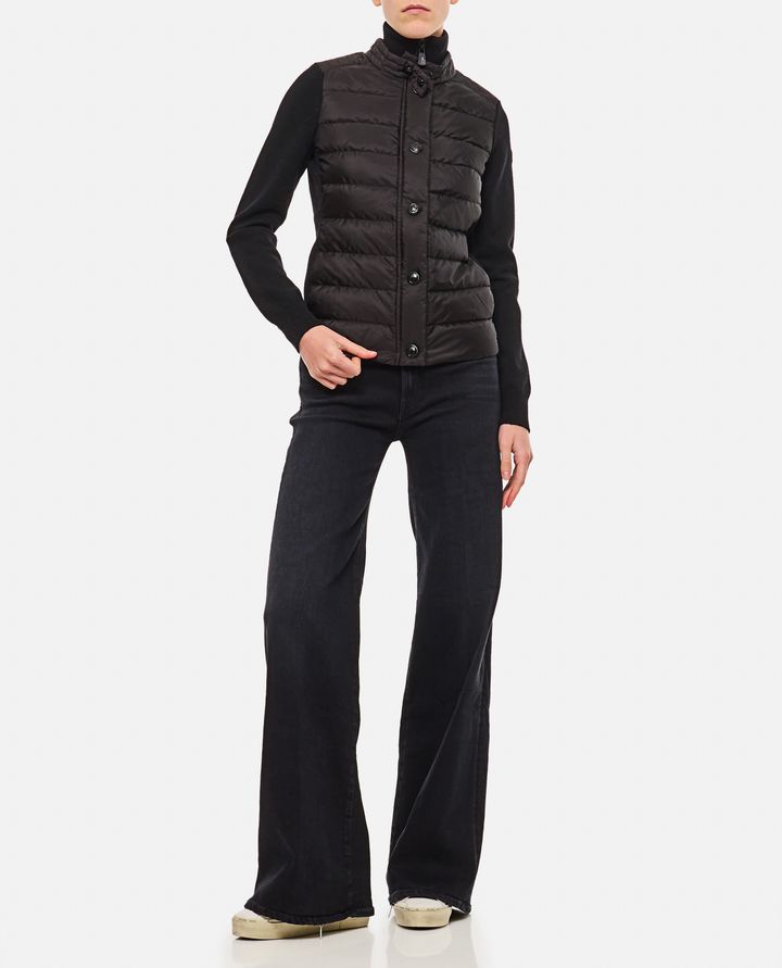 Moncler Grenoble - PADDED WOOL CARDIGAN_2