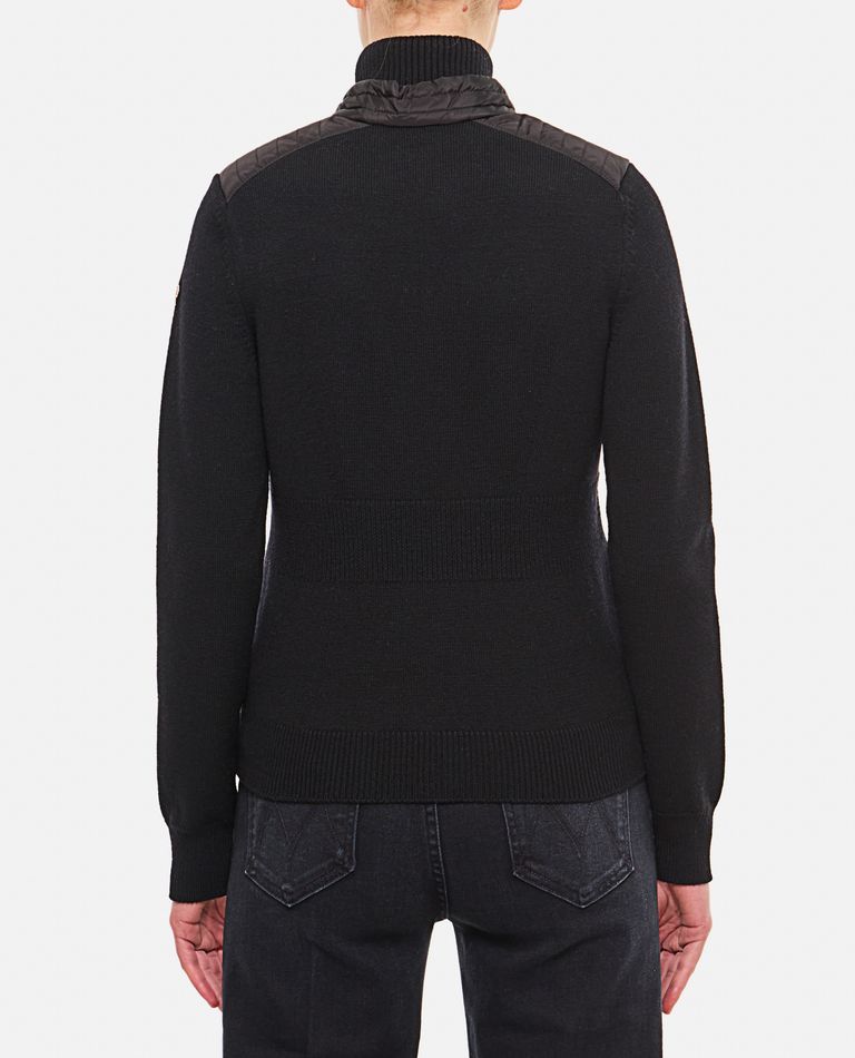 PADDED WOOL CARDIGAN for Women - Moncler Grenoble sale | Biffi PADDED WOOL CARDIGAN for Women - Moncler Grenoble sale | Biffi