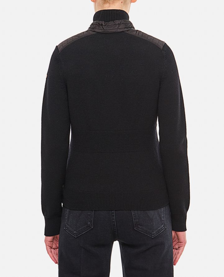 Moncler Grenoble - PADDED WOOL CARDIGAN_3