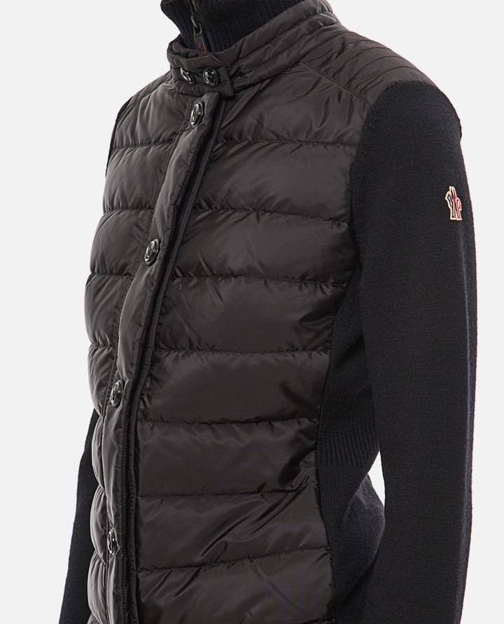 Moncler Grenoble - PADDED WOOL CARDIGAN_4