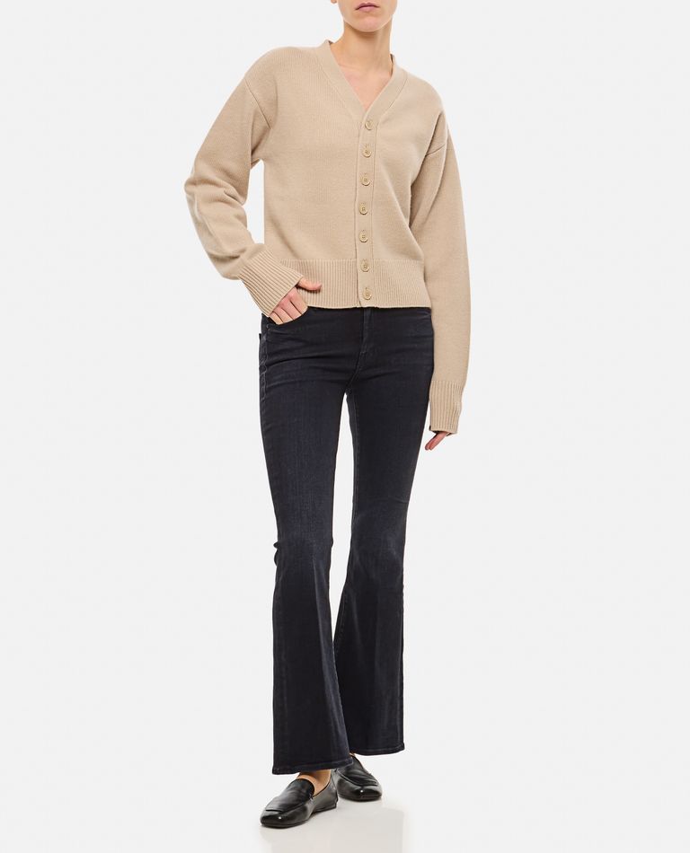 Mother The Weekender Fray Jeans Chip On My Shoulder In Black