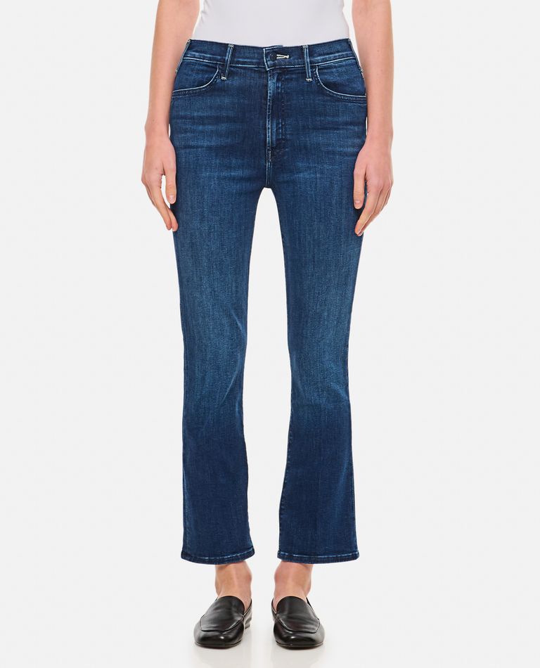 Mother The Hustler Ankle Jeans In Blue