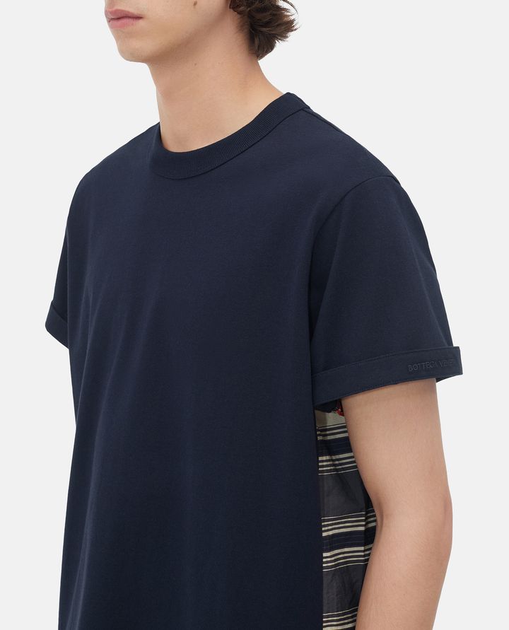 Bottega Veneta - SILK AND COTTON T-SHIRT_4