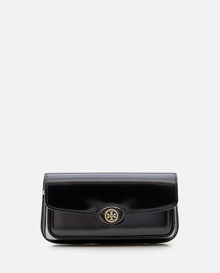 Tory Burch Robinson Shoulder Bag In Black